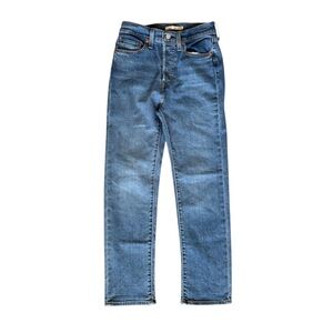 Levi's Jeans High Rise Wedgie Straight Button Fly